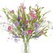 8 Bundles Spring Fake Flowers Artificial Daisy Lavender Flowers Stem Picks Faux Silk Spring Flowers Fake Wildflowers Bouquet for Home Indoor Table Vase Wedding Party Decor